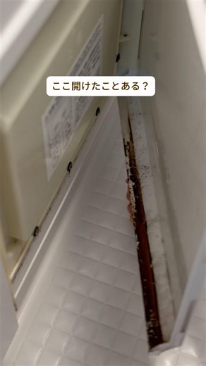 Ever opened this part of your bathtub? 😱 #cleaning #bathroomcleaning #bathtubapron #blackmold #li...