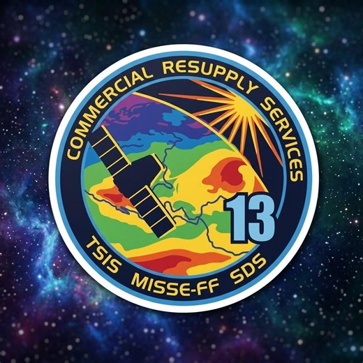 CRS 13 Mission Patch Sticker, ISS Resupply Space Mission Decal, Retro Rocket Satellite Earth Orbit Vinyl Sticker Gift - Etsy