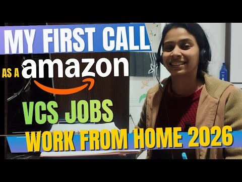 My First Call as a Amazon VCS | Amazon Associate Work Life kase hoti hain ? #Amazonianworklife