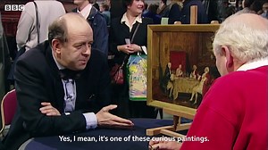 *All valuations were correct at the time of broadcast.* Hugh Scully and the experts from Antiques Roadshow take a look at some fantastic antiques and the history and stories surrounding them. | BBC Studios