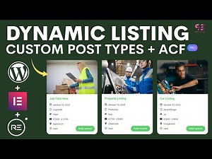 Dynamic Website with Elementor and Royal Elementor Addons - FREE ACF Pro