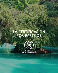 Agua Sta.María® es la única agua de manantial en tener la certificación AWS, en México. | Agua Sta.María