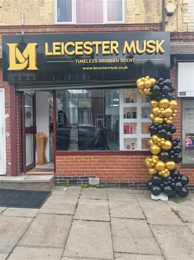 Grand opening of @Leicester Musk at St Peters Road, Leicester #businessowner #grandopening #partytime #graduation #decor