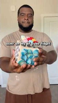 Do you like his cube fidget? #asmr #lowqualityvideo #fidgetboard