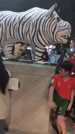 Funny statue. #tiger #comedy #java