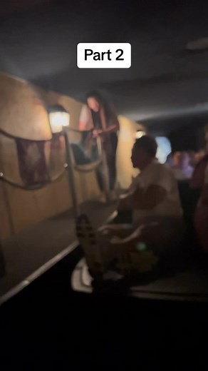 Part two. She screamed. Tried to fight with the people in the boat behind her. Swung on two young workers. Scared kids and pissed everyone off. Then ran and had to be taken out by security #disney #epcot #fyp