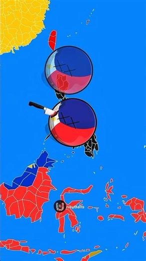 What if Philippines 🇵🇭 dies 😰 #countryballs #shorts #geography #viralshorts