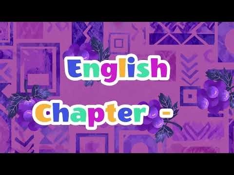 Chapter 22 English Primer