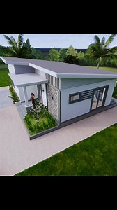 One Storey Building 12x9 Meter 40x30 Feet 2 Beds | HousePlans 3D