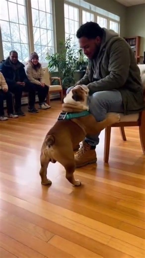 Meeting My Best Friend for the First Time!😭🐾. #cutedogs #usadogs #AdoptionStory #doglover