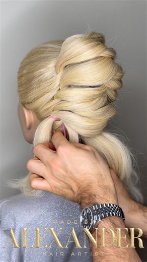 24K views · 219 reactions | Your Royal Updo Twist-Knot Perfection...