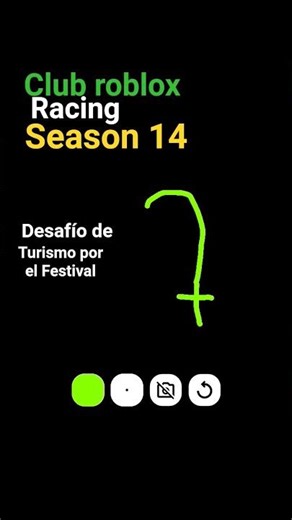 Club roblox Racing map desafío de Turismo