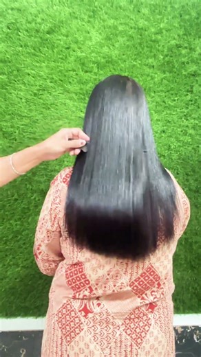 Shine treatment Unj beauty salon #hair #shineyhair #tretment