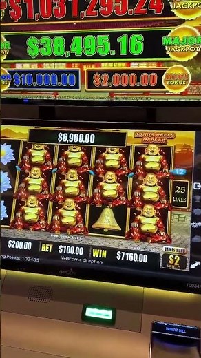 $100 BET MASSIVE JACKPOT!