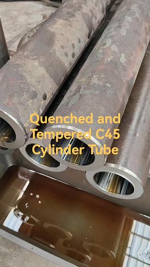 Quenched and Tempered C45 hydraulic cylinder tubes. ,honed Tube,...