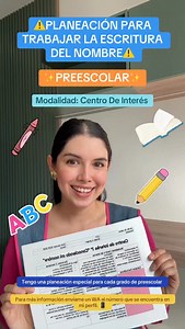 ⚠️PLANEACIÓN PARA TRABAJAR LA ESCRITURA DEL NOMBRE⚠️ Planeación para preescolar con modalidad: Centro de interés. En esta planeación se utilizan los LTG para 2º y 3º. Tengo una planeación para cada grado de preescolar. #planeacion #nombre #actividadesparaniños #preescolar #NEM #nuevasmodalidades #centrodeinteres #planear #nombrepropio #LTG ##maestra #docente #escuela | Mtra.Cin
