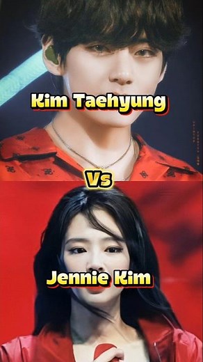 Kim Taehyung vs Jennie #bts #btsshorts #btsarmy #kpop #blackpink #viral #reels #youtube #ytshorts