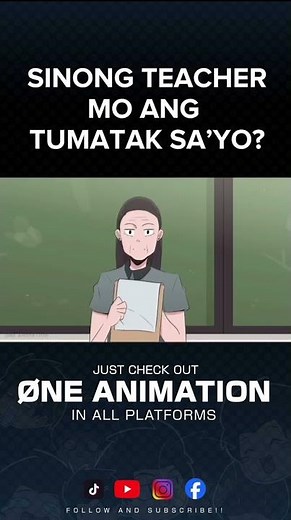 Pinoy Highschool Teachers 101 😂🤣 HAHAHAHA #oneanimation #shorts #smile j