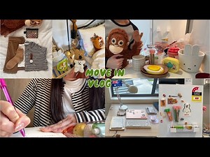 vlog🇦🇺⌇Moving to a cute new house VLOG🧦Complete record of university preparation🧃⌇Starting a new ...