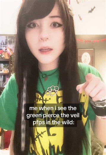 Embracing Green PFPs: A Love for Pierce the Veil