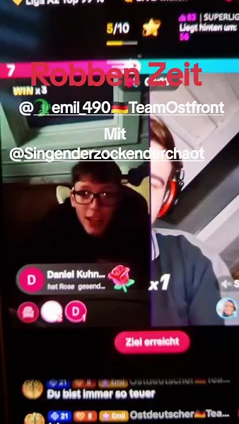 ✯✰𝑶𝑺𝑺𝑰✰✯ (@ostdeutscher22)’s videos with Mach die Robbe - Julien Bam & Vincent Lee
