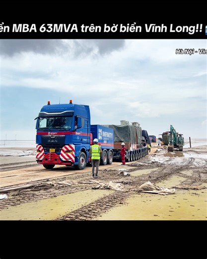 Vận Chuyển MBA 63MVA Tại Vĩnh Long