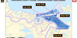 A look at New Orleans storm surge defenses 20 years after Hurricane Katrina