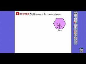 Area of Regular Polygons - Lesson 10.6