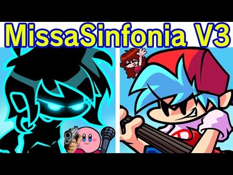 Friday Night Funkin' VS MissaSinfonia V3 FULL WEEK + Cutscenes | (FNF/Mod/Hard) (Missa/BF/GF/Kirby)