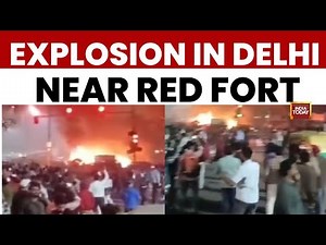Terror Strikes Delhi: 8 Dead, Many Injured In Car Blast Near Red Fort