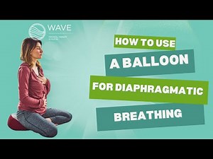 How to Use a Balloon for Diaphragmatic Breathing | Improve Core Stability & Reduce Stress