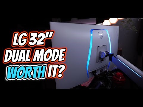 LG 32-inch DUAL MODE Unboxing Plus