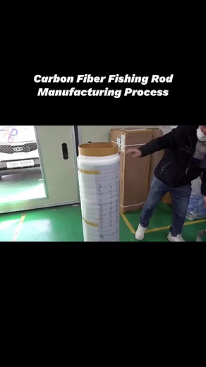 High Quality Carbon Fiber Fishing Rod Manufacturing Process #process #processvideo #making #manufacturing #production #massproduction #factory #factorywork #viral #fyp #fypシ #foryou #foryoupage #foryourpage #trending
