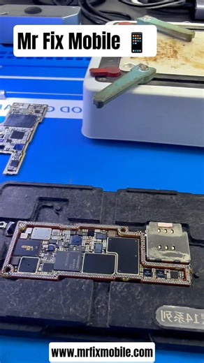 ic Reballing 📱👌 #mobile #repair #trending #mrfixmobileuae #smartphone #iphone17promax #3dprinting