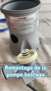 Reassembling the Bestway pool pump #pump #pools #bestway