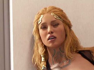 Lady Sif's orgasm face