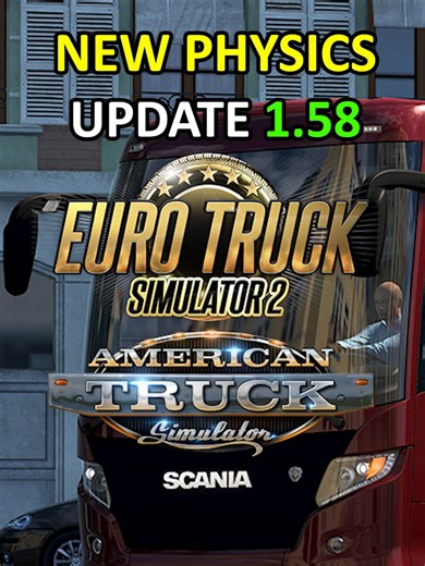 New Physics Features in Euro Truck Simulator 2 Update 1.58
