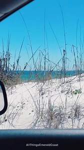 Join me for a drive on the beach road- such an amazing view of our beautiful gulf waters and sugar white sand- I hope you enjoy💎🌴 #emeraldcoast #beach | All Things Emerald Coast