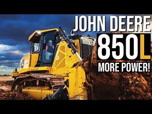 Deere's More Powerful 850L Dozer: Everything You Need to Know!