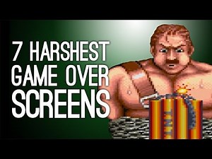 The 7 Harshest Continue Screens in Arcade Game History