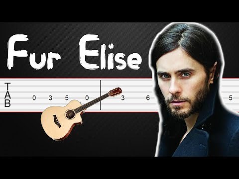Morbius soundtrack - Fur Elise How to play on guitar, Guitar Tabs