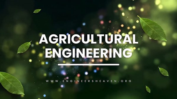 Explore the innovative world of Agricultural Engineering! 🌾🚜
