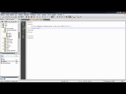 Videotutorial de CSS parte 4: Selectores de CSS