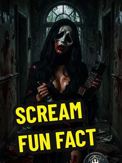 The cult classic horror movie SCREAM was released in 1996 and grossed a hundred and seventy three million dollars worldwide. #horror #horrormovie #scream #ghostface #horrortok