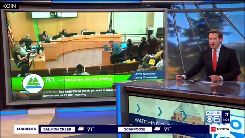 Multnomah County leaders consider Central Library security improvements after fatal shooting