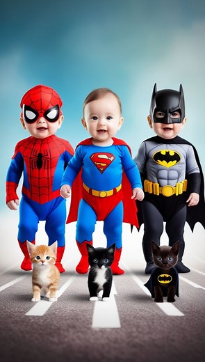 Funny and Cute Baby Videos Compilation | Superman, Spiderman, Batman