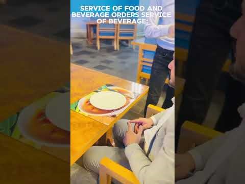 sequence of service restaurant