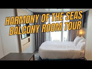 A Peek Inside: Harmony of the Seas Balcony Stateroom