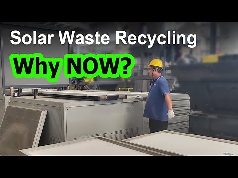 Solar PV/Panels/Modules/Cells Recycling Machine | Solar Waste Management Why NOW