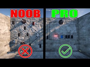 Tesla Coil & Turret TRAP - Automatic Doors & Lights | Rust Electricity Tutorial